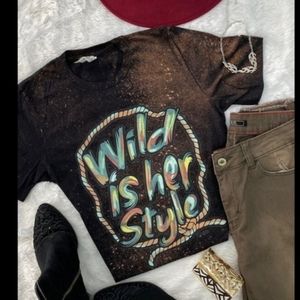 Wild is her style shirt
